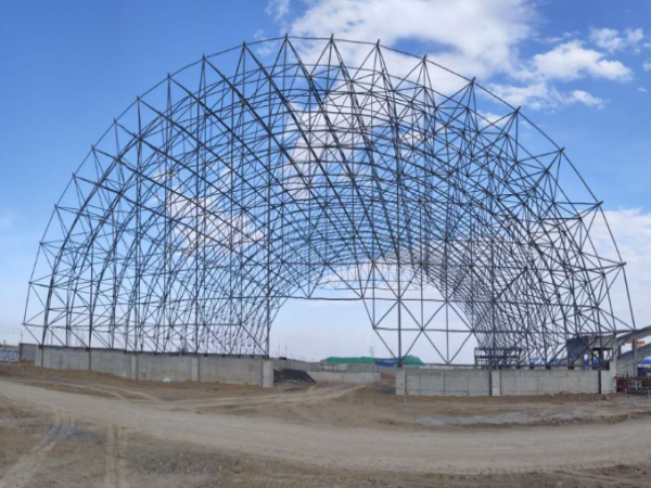 孝义体育场网架结构